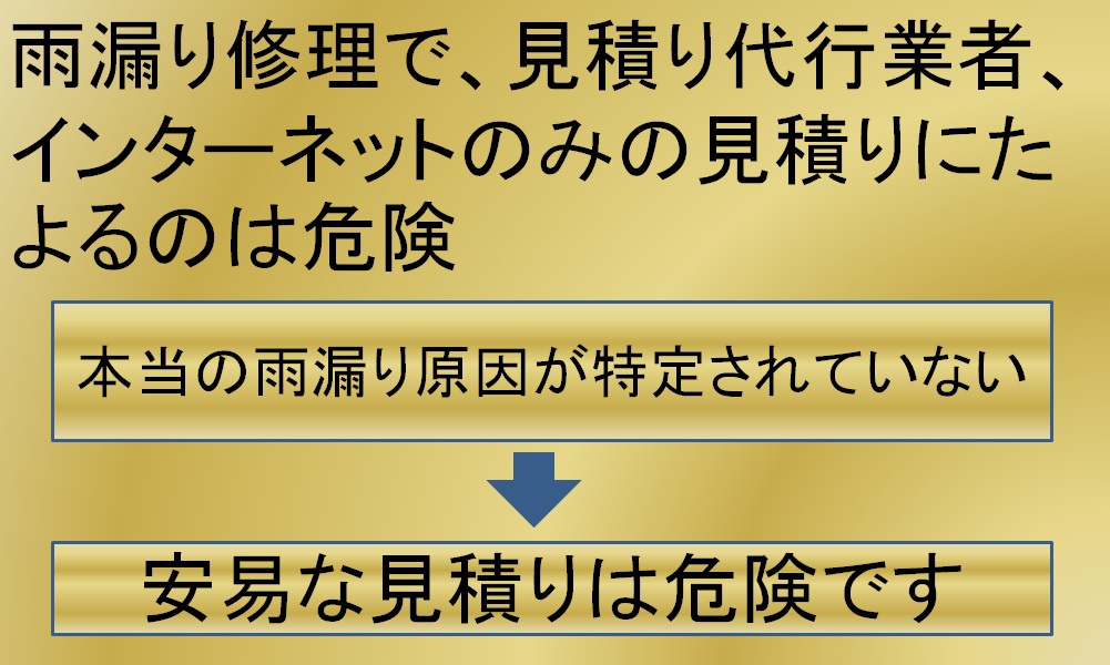 見積り代行業の危険性の図